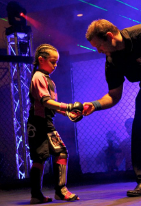 Youth MMA competition